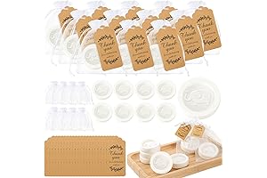 Roowest 50 Packs Mini Elephant Soap Baby Shower Favors with 50 Bags...