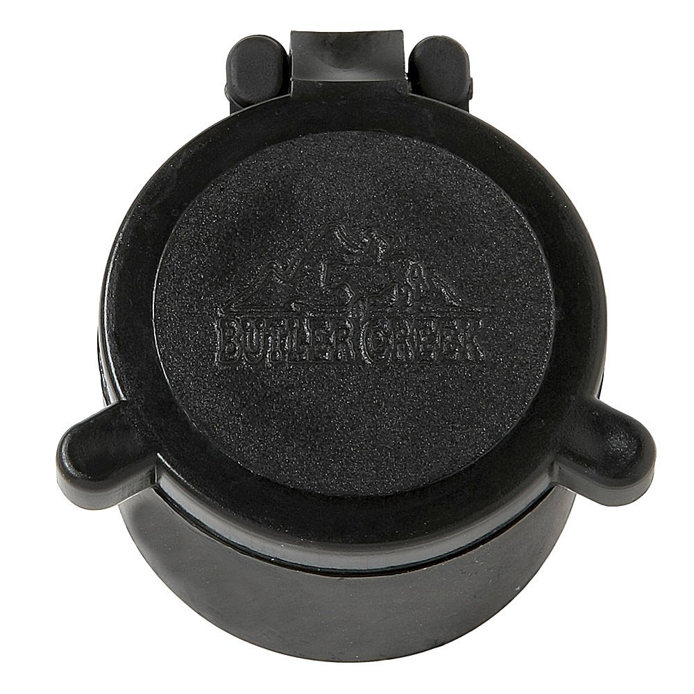 Butler Creek 03A Objective Flip Open Scope Cover , Black