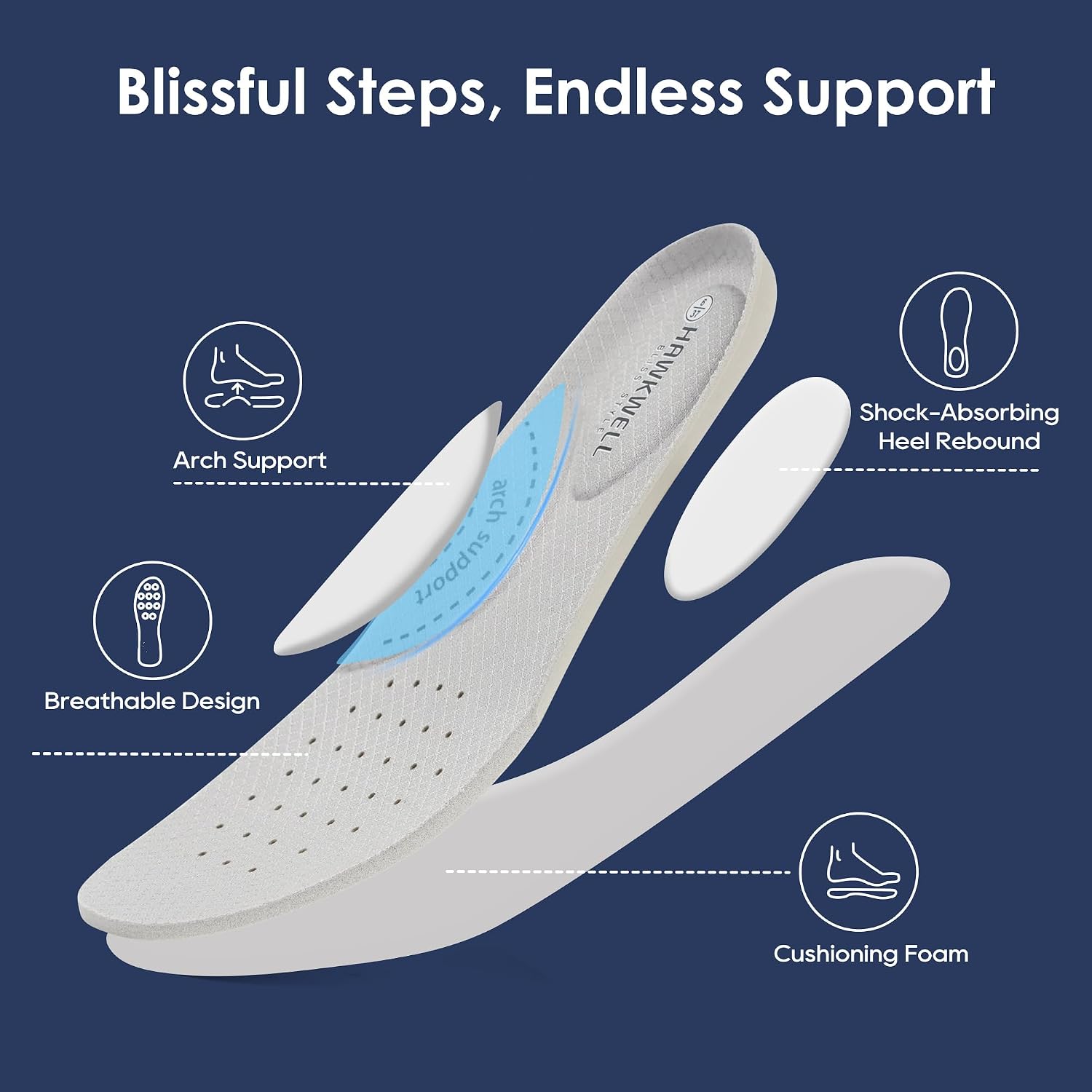 Hawkwell Women's Slip On Water Resistant Nursing Shoes Slip Resistant Medical Work Sneakers Duty Shoes
