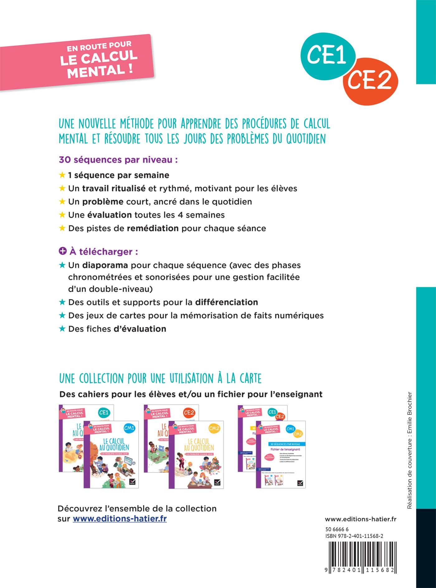 En route pour le calcul mental ! CE - Ed. 2025 - Fichier enseignant