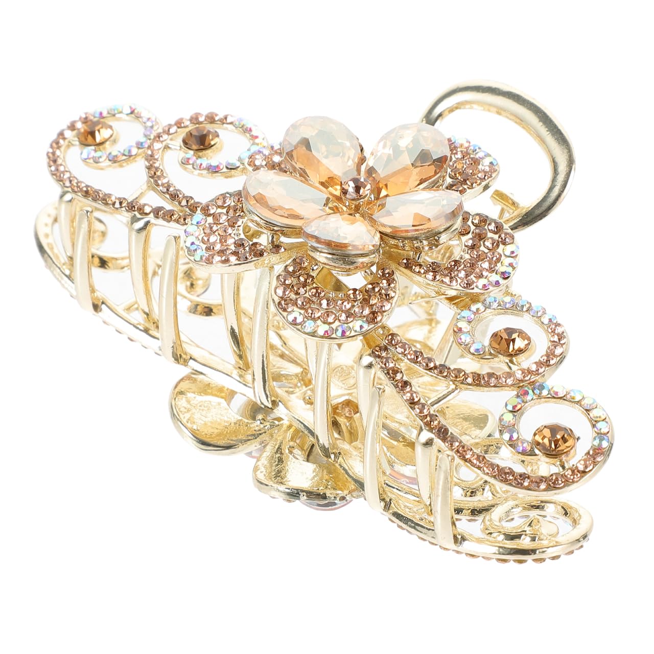 Amazon.com: IMIKEYA Large Hair Claw Clip Rhinestone Jaw Clip for