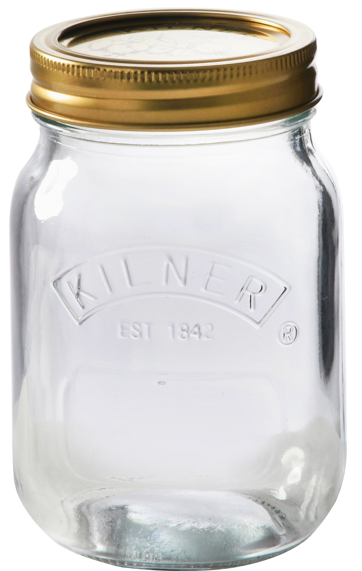 Buy Kilner Round Glass Screw Top Lid Preservation Storage Jar, 0.5 L Online at desertcartJapan
