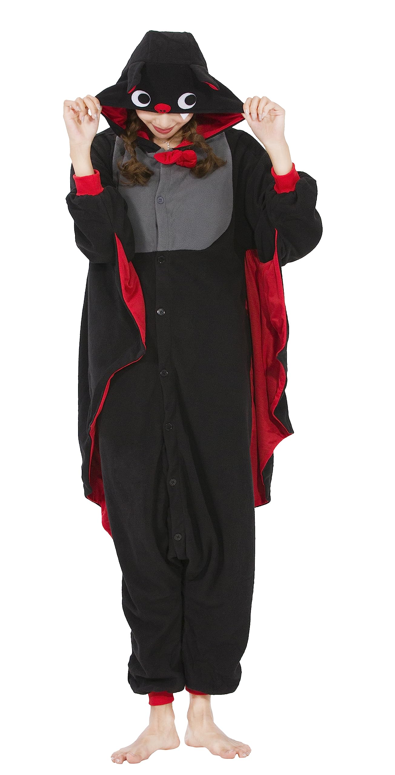 SimZoo Adulto Disfraz Pijama Unisex Pijama Kigurumi Onesie para Carnaval Halloween Cosplay Ropa de Dormir Traje de Disfraz para Navidad Festival Mujer y Hombre — view 41