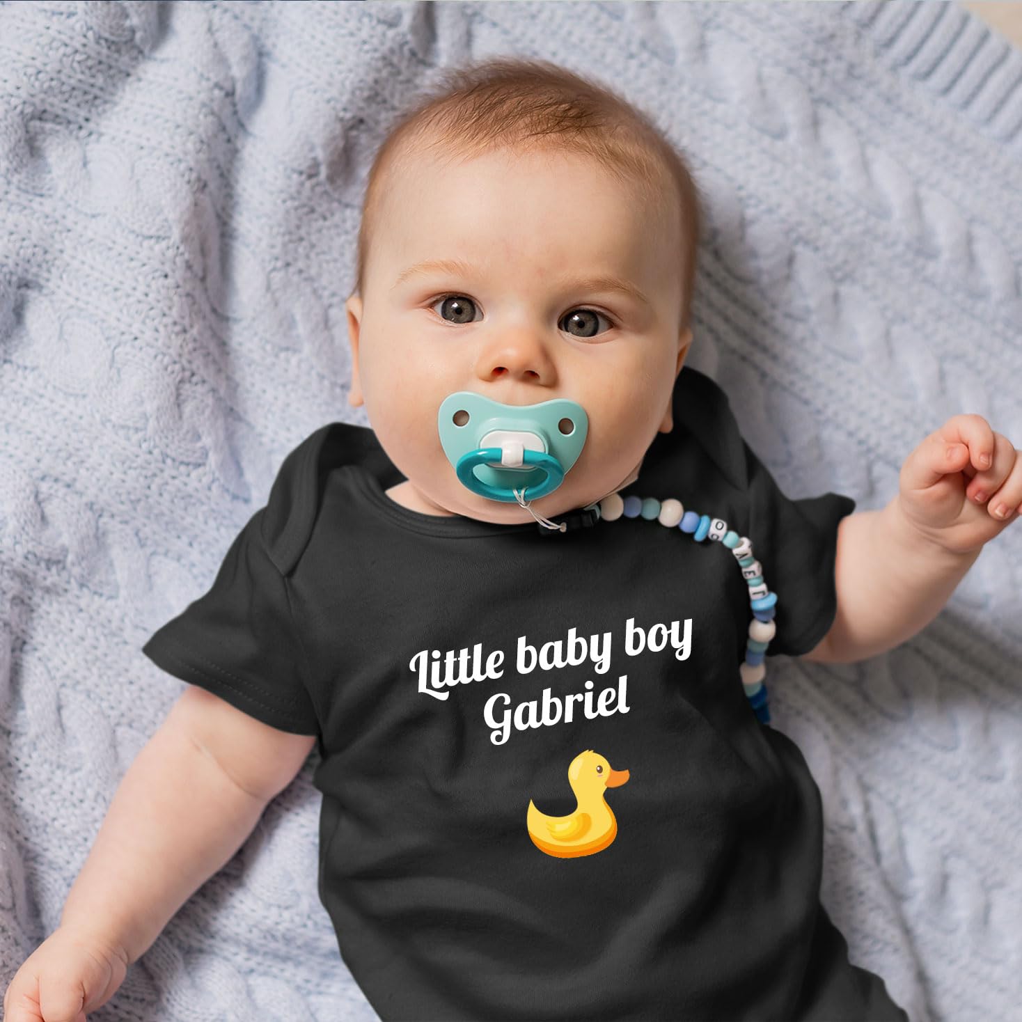 Body bébé personnalisé à manches courtes – avec prénom, texte ou photo personnalisés, vêtement de jour pour bébé garçon et fille, idée cadeau pour nourrisson