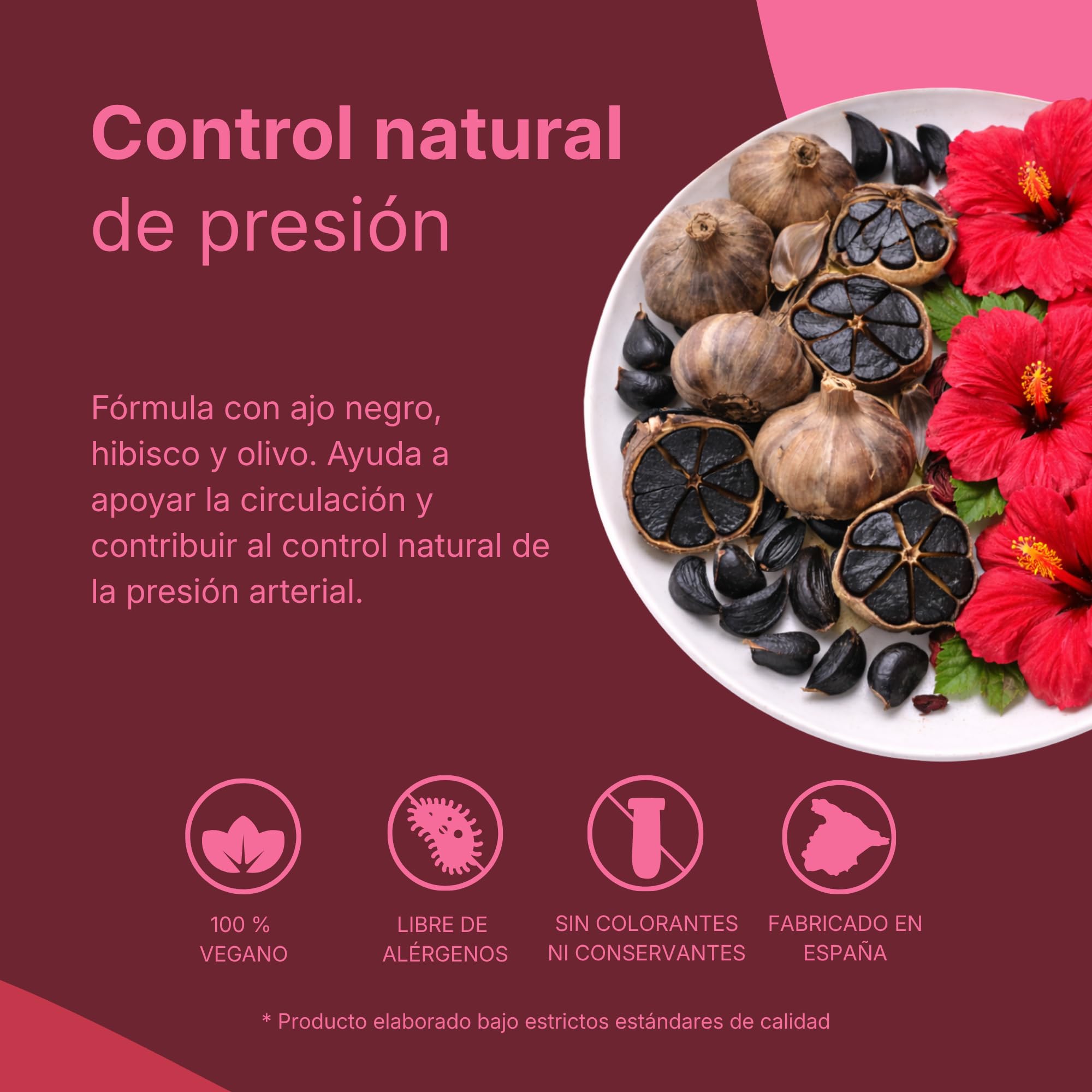 FEPA Tensil – 60 Cápsulas Pack de 2 – Vitamina C con Hibisco, Ajo y Coenzima Q10 – Complemento Alimenticio en Cápsulas para Apoyo Circulatorio y Bienestar Cardiovascular – Fepadiet