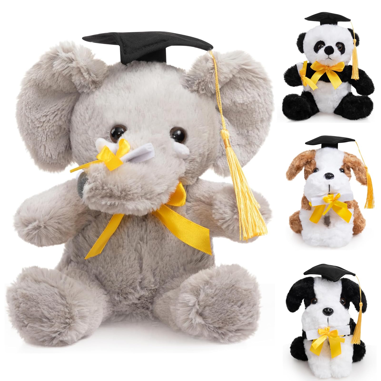 HollyHOME Graduation Elephant Plush 2025 Graduation Gifts
