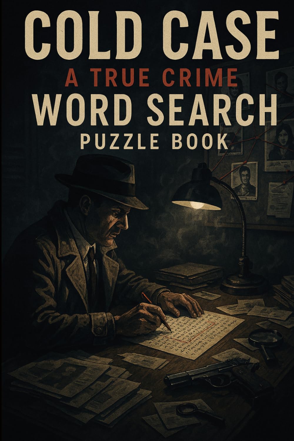 Cold Case: A True Crime Word Search Puzzle Book: 50+ Word Search Puzzles on Unsolved Mysteries | Cold Cases, DNA & Investigative Lore (True Crime Puzzle Case Files)