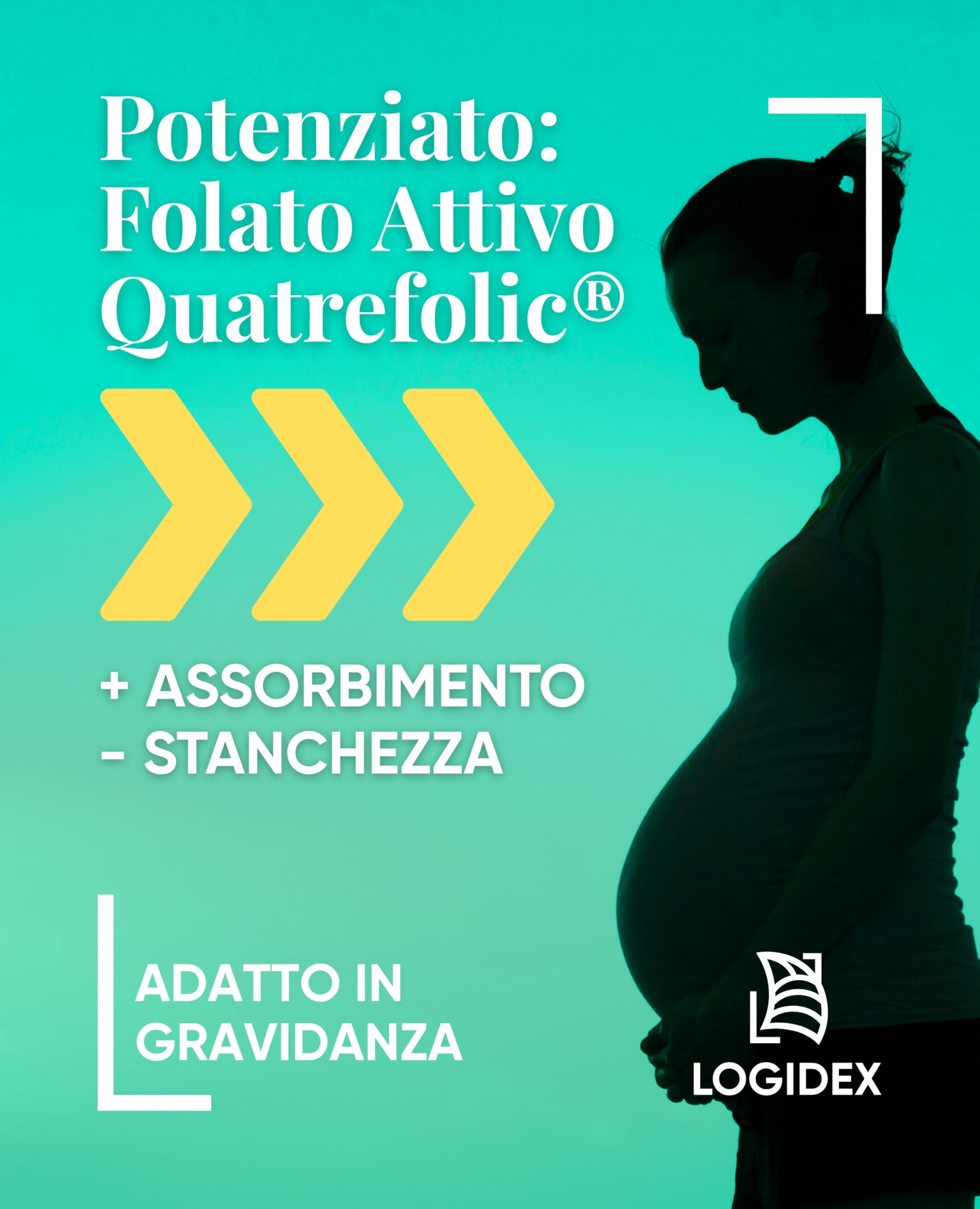 Betafolic Plus - Integratore Energia Fisica e Mentale Vitamina B12, B6 e B2 per Stanchezza e Sistema Nervoso con B-Complex e Acido Folico – 30 Compresse – Made in Italy Logidex