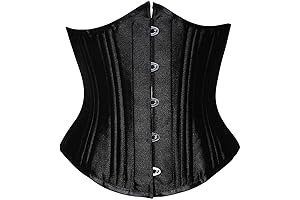 The Ultimate Waist Sculpt: 26 Steel Boned Corset for an Hourglass FIGURE