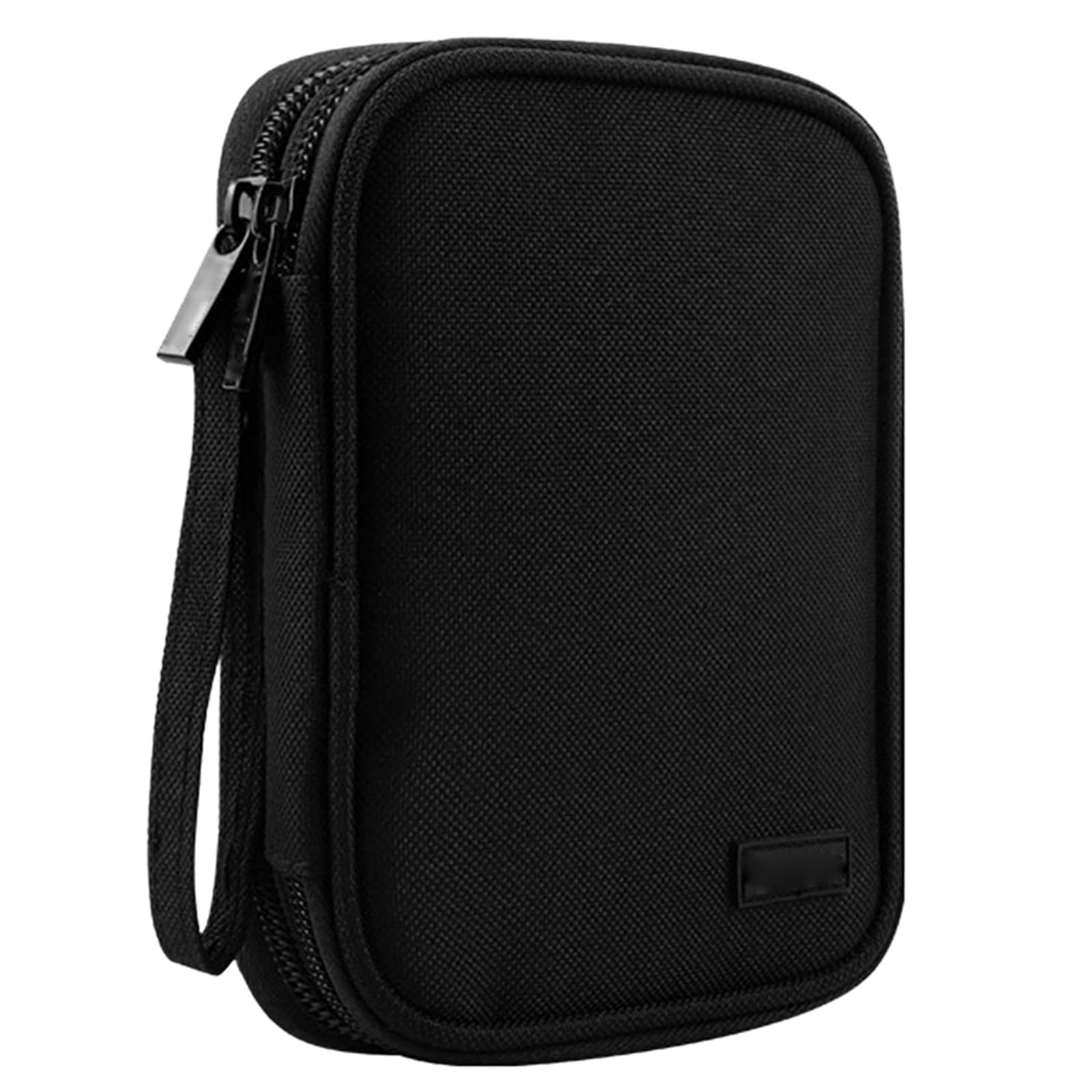 HGENAHGTF External Disk Drive Bag Lightweight Hard Drives Case Waterproof Hard Disk Sleeve Phone Earphone Storage Bag Single/Doubles Layer