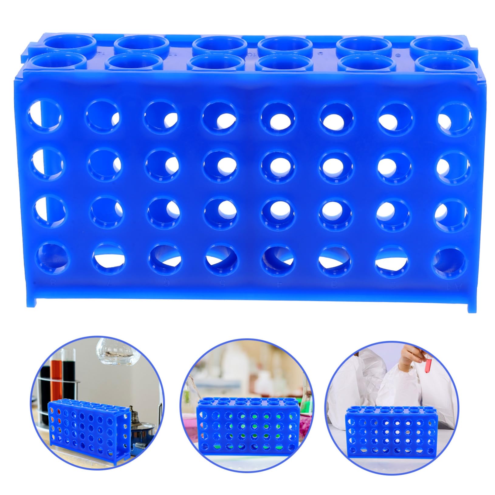 iplusmile 5stücke Testtubenhalter Aus Multifunktionales Reagenzglasgestell Für Labor Stabiler Organizer Für Zentrifugenröhrchen Leicht Zu Reinigen Warten Für Chemie Und Biologie