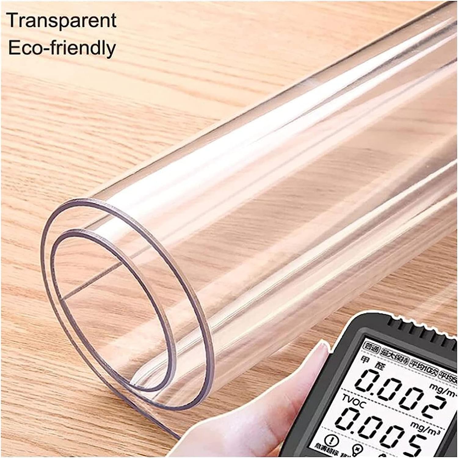 Tappetino trasparente per sedie per paviment Copri scrivania trasparente, tappetino da tavolo in plastica PVC, tappetino protettivo for pavimento in legno, tappeto in plastica PVC impermeabile m