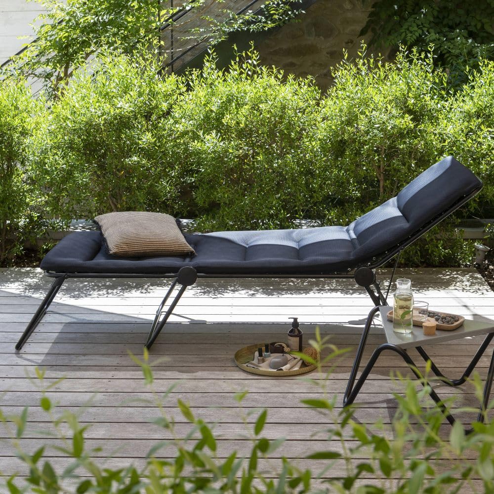 Lafuma Mobilier Siesta L Sonnenliege, Acier