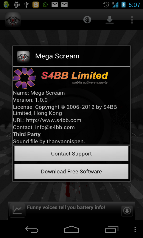 Mega Scream Mega Scream-Amazonアプリストアのアプリ