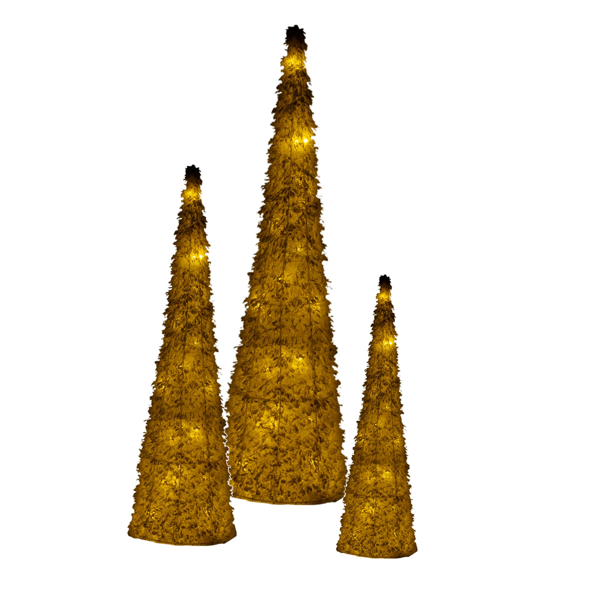 Maison Exclusive - Albero di Natale a Cono 240 LED per Interni Esterni 118x180 cm | Leroy Merlin