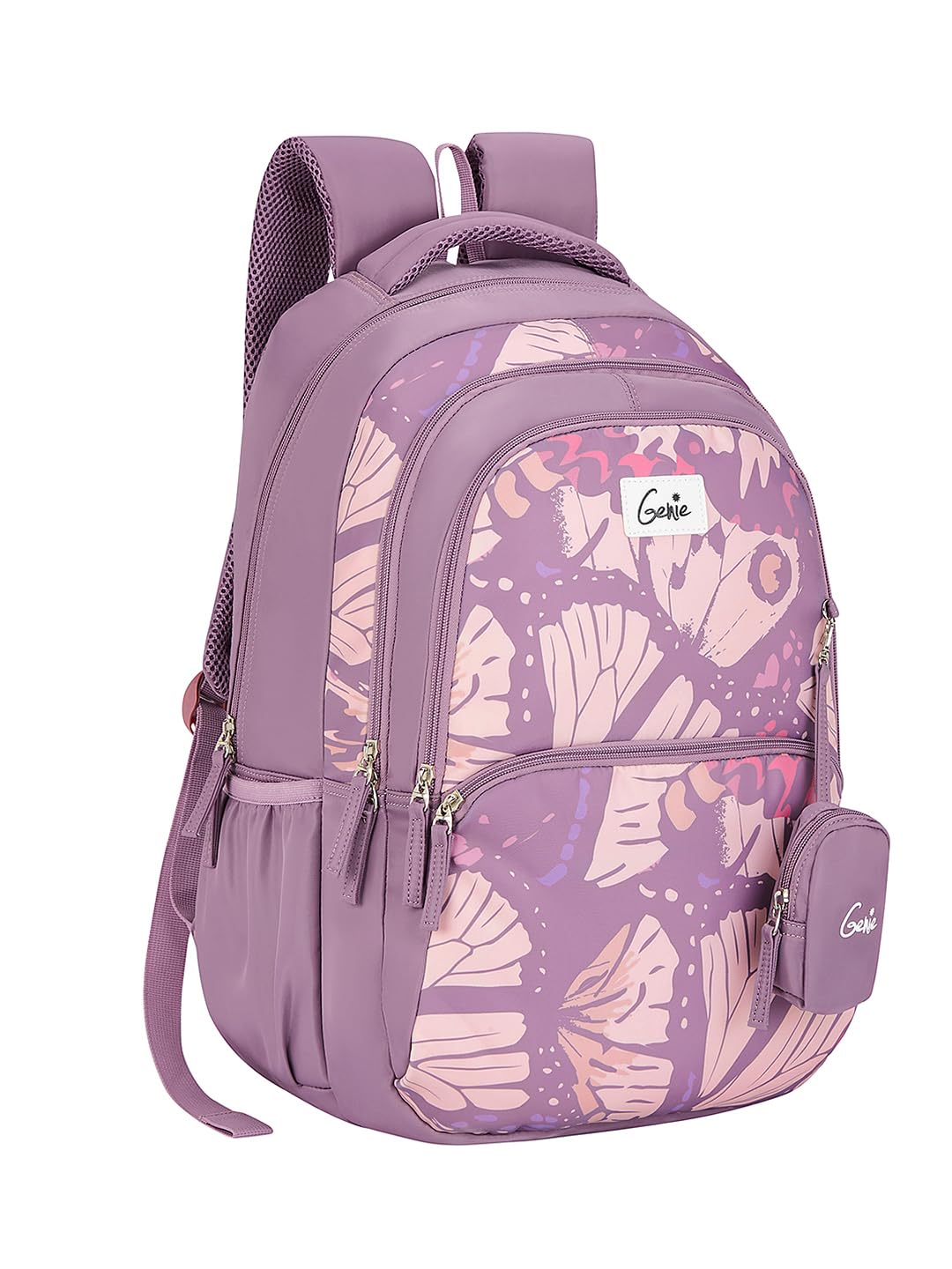 Morphi School Backpack For Girls |19 Inch-36 Litres With Laptop Sleeve, Happy Pouch, Three Compartments, |Best for Books, Water Bottles, Stationery, Laptop, Lunch Box & Essentials - Wine