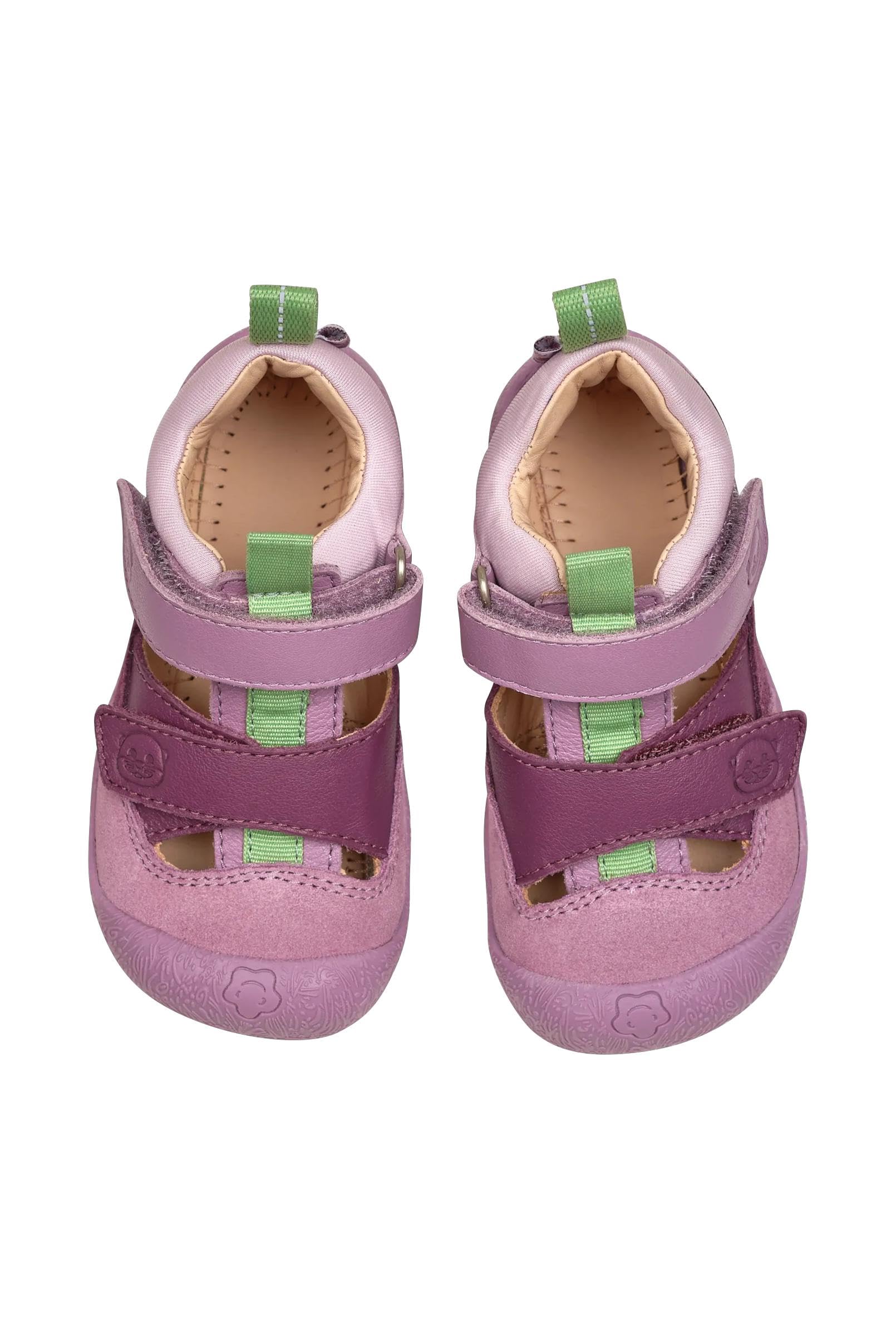 Affenzahn Sandali primi passi in pelle Freely con chiusura in , flessibili, traspiranti, leggeri, taglia 19-26