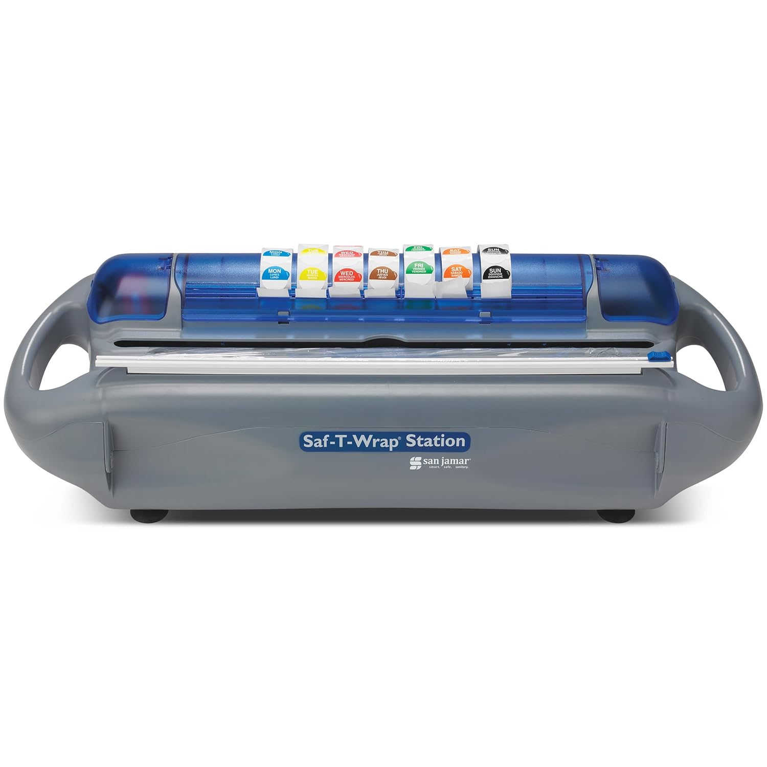 Carlisle FoodService Products SW12 Saf-T-Wrap Foil/Film Dispener for 12" Rolls,Gray