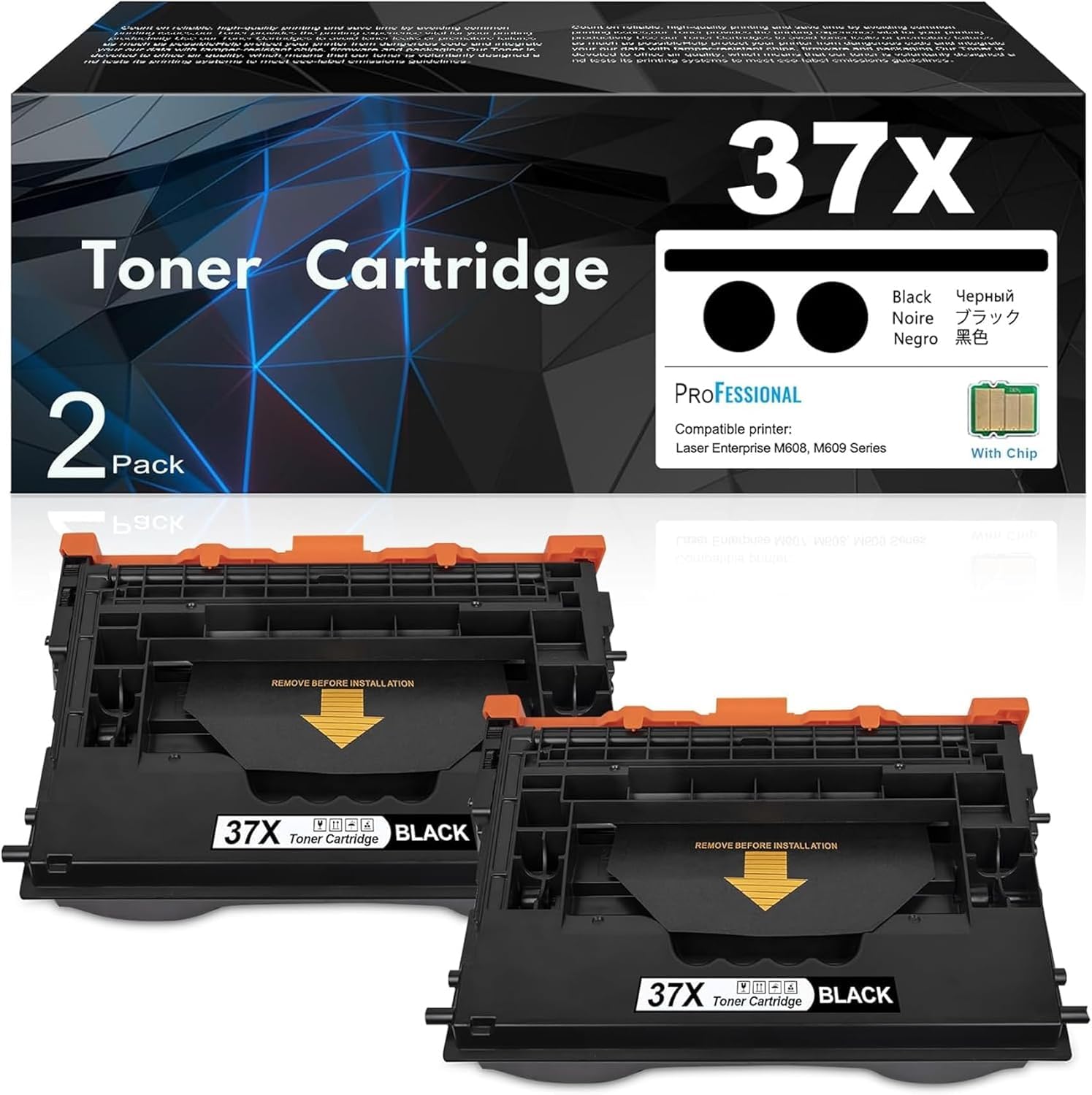 Amazon.com: 37X Toner Cartridge CF237X High Yield 2-Pack: Works