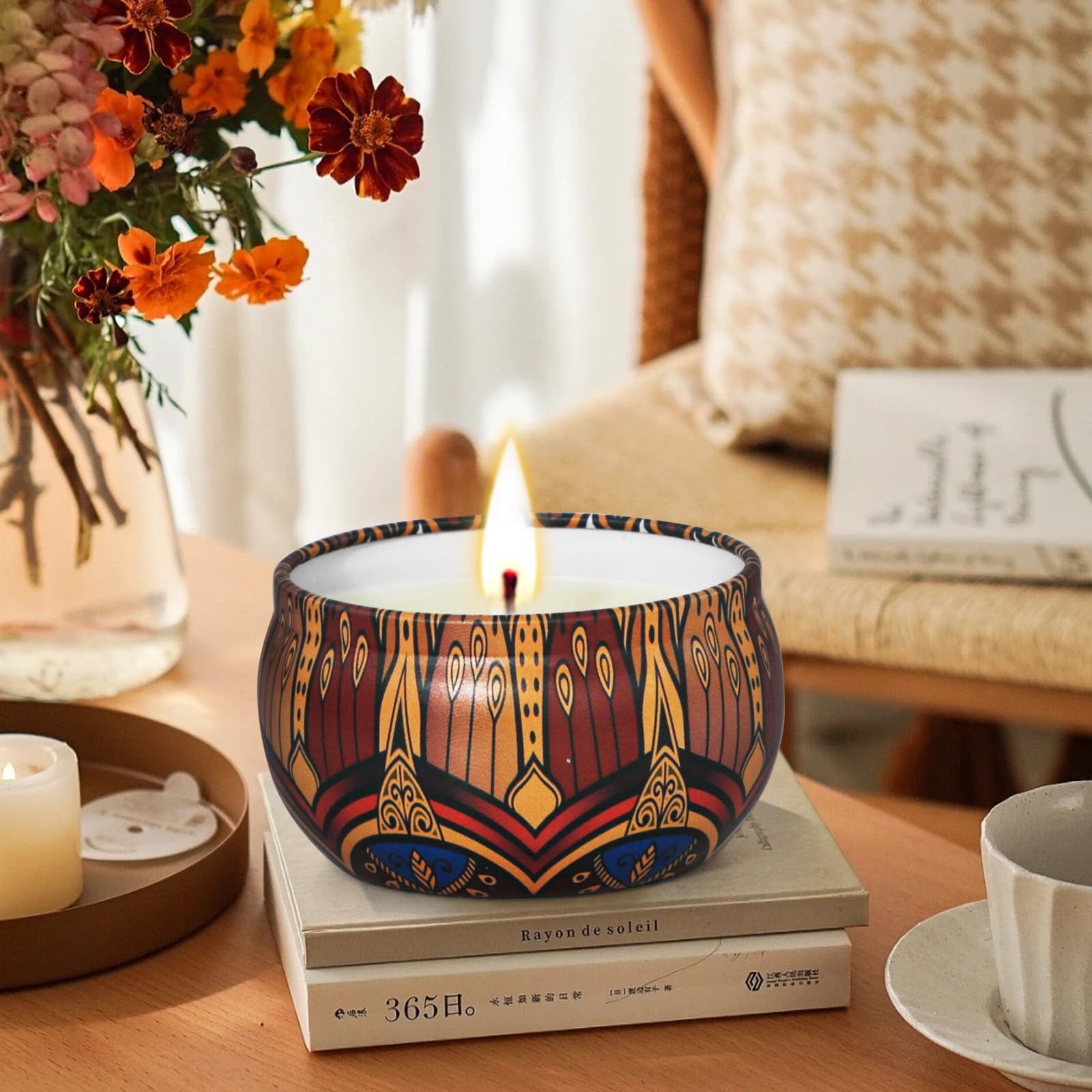 Velas Aromáticas Regalos para Mujeres, 18 Pack Velas Aromáticas en Set de Regalo, Velas Decorativas, Vela de Cera de Soja para el Día de la Madre, Navidad, Cumpleaños, San Valentín, Baño, Yoga, Sueño