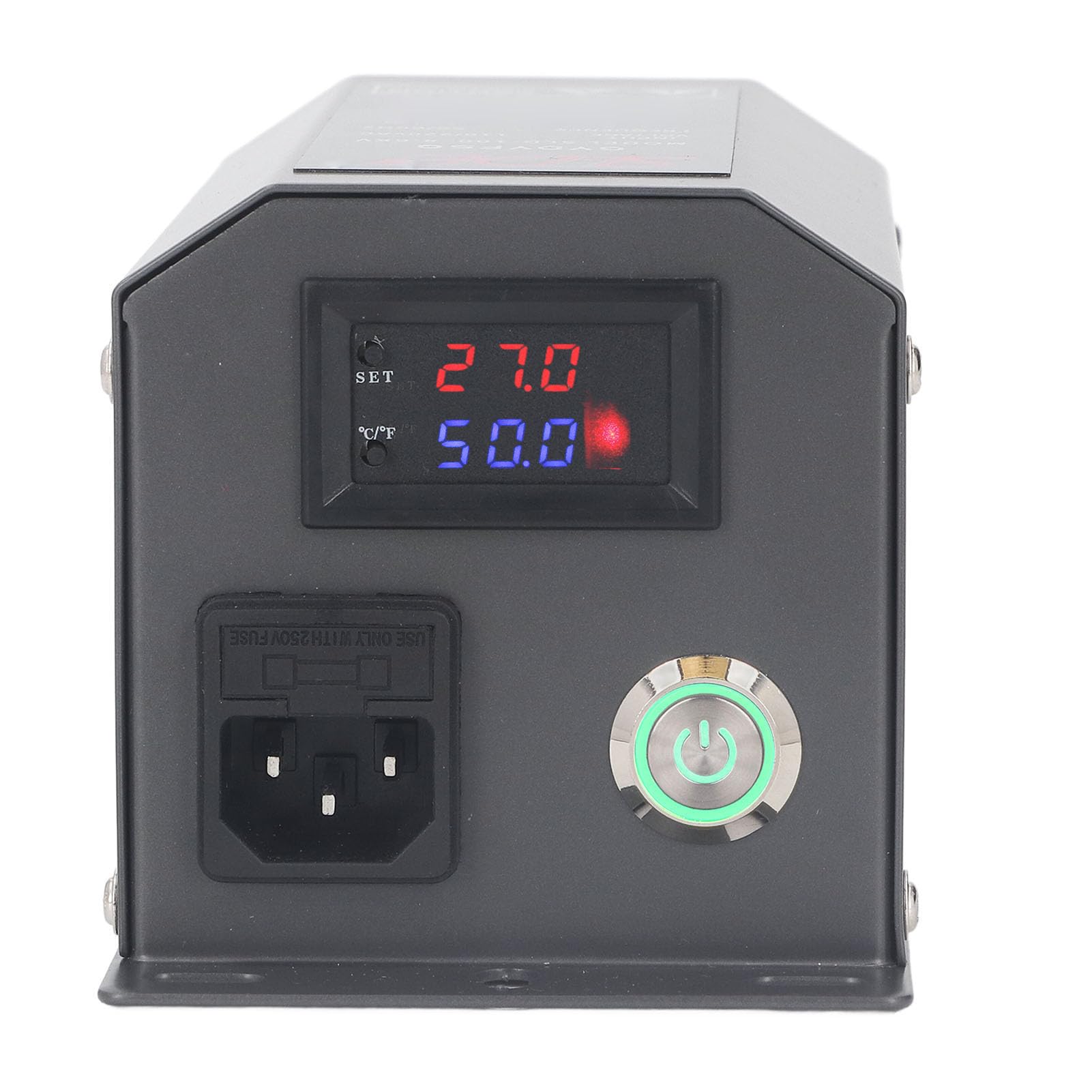 Pistola de Aire Antiestática, Ionizador Antiestático de 10 W con Fusible Incorporado y Fuente de Alimentación de Alto Voltaje de 4,6 KV, para Equipos de Pintura de (Enchufe europeo 220V)