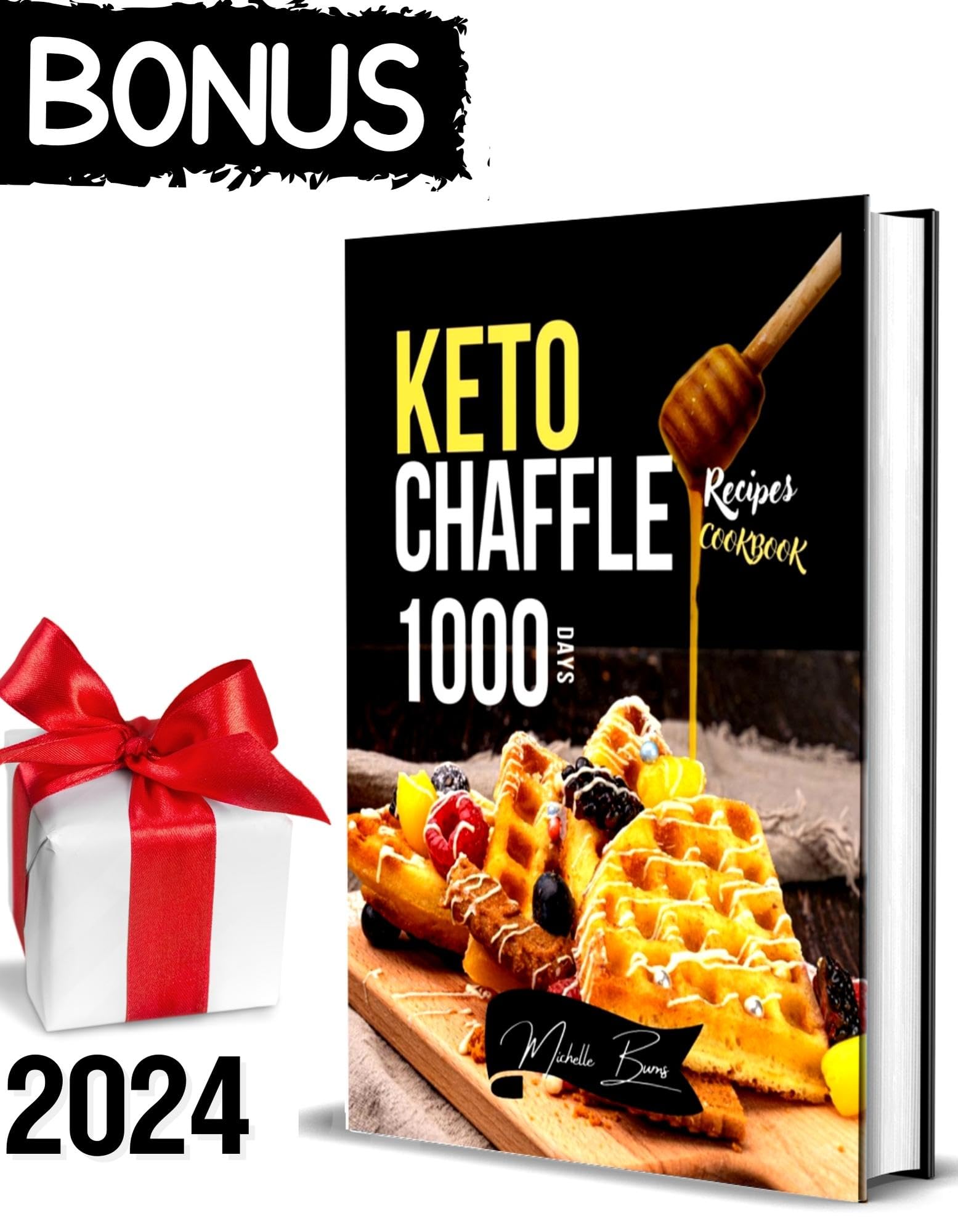 Keto Chaffle Recipes Cookbook: 1000 Days of Irresistible Ketogenic Sweet & Savory Dishes That Will Allow You to Lose Weight Guilt-Free (Love Cooking Book 3)
