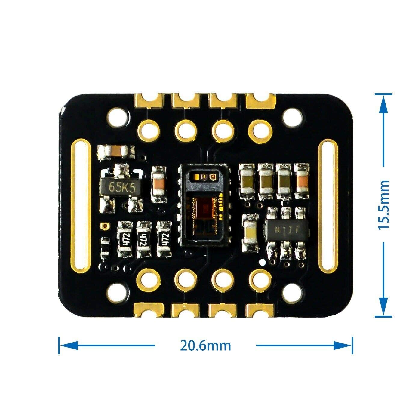 5pcs MAX30102 Heart Rate Sensor Pulse Detection Blood Oxygen Concentration Test
