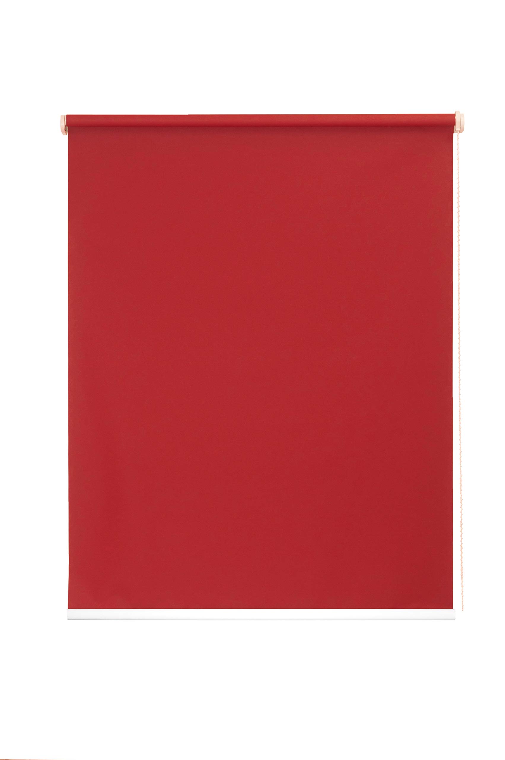 sunlines Store Enrouleur Thermique fabriqué en Allemagne, Polyester Aluminium Plastique, Rouge, 82 x 180