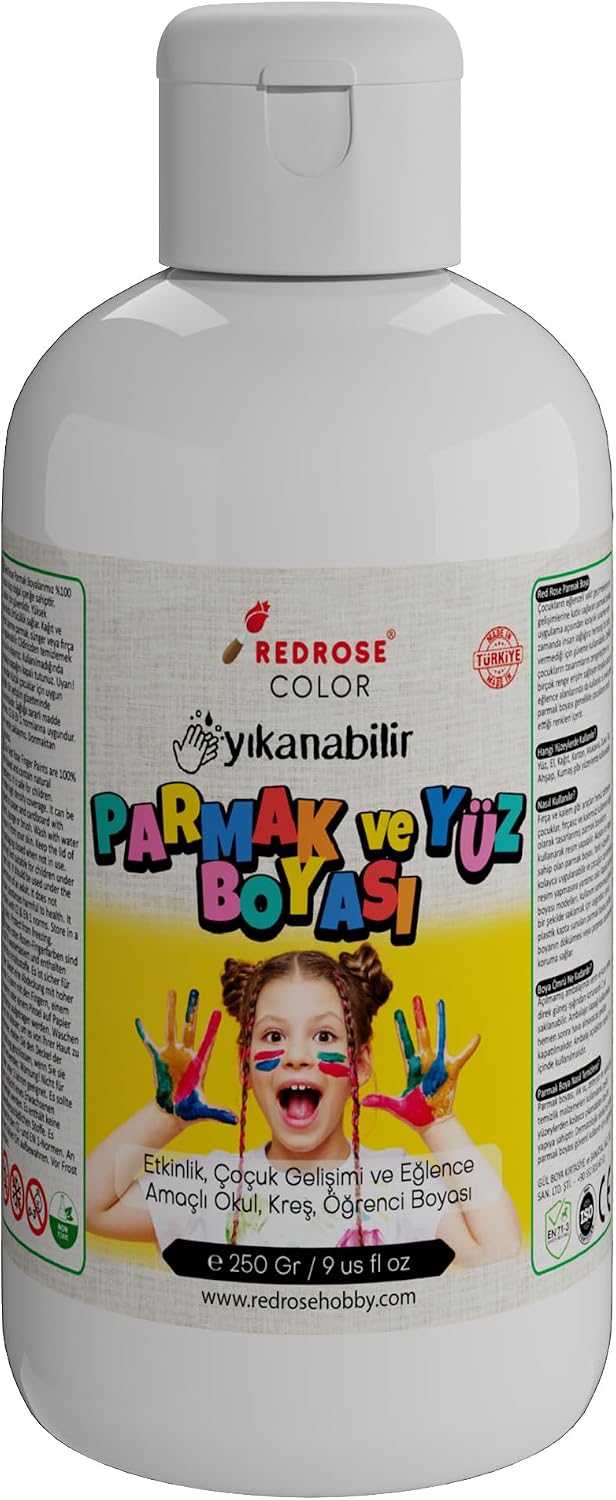 Beyaz Parmak Boyası 250gr