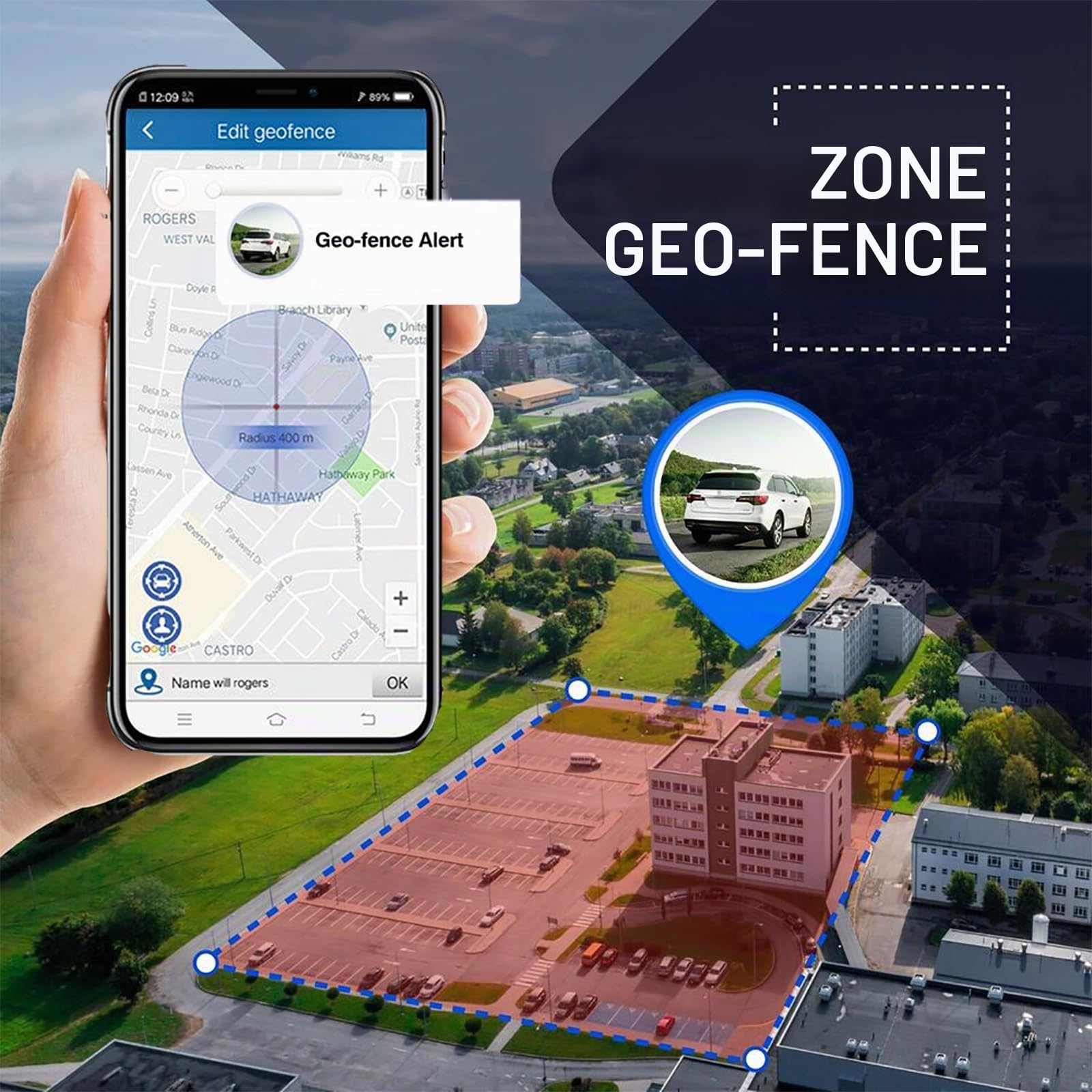 4G Micro Localizzatore con Microfono 4G GPS Tracker per Auto Portatile Localizzatore con Magnetico IP68 Tracking Satellitare Tracciatore di Posizione in Tempo Reale GPS Tracker per Bambini Auto Anzian
