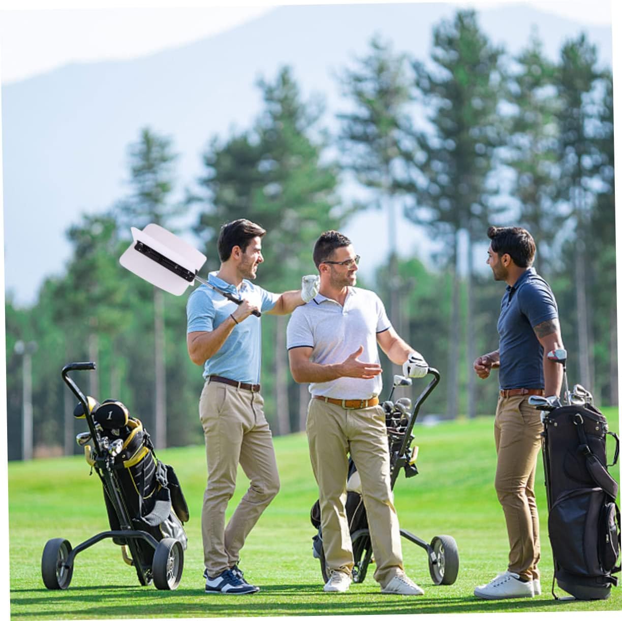 VICASKY Professional Golf Practice Tool Grip Trainer for Swing Improvement Lightweight Easy to Use Training Aid for Sessions