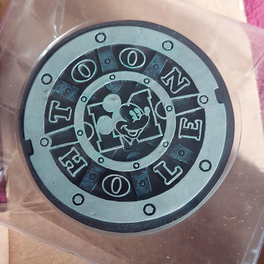 トゥーンタウン 東京ディズニーランド 重り ペーパーウェイト マンホール トゥーンタウン 東京ディズニーランド 重り ペーパーウェイト