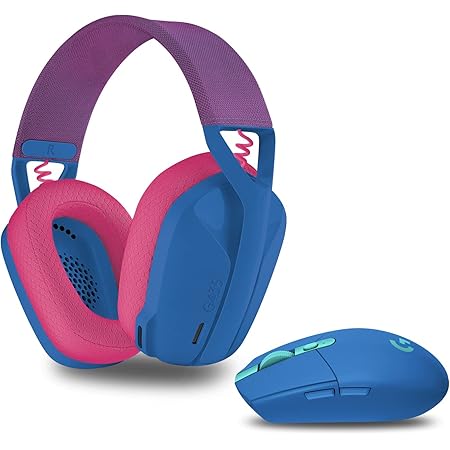Logitech G305 Lightspeed Ratón Gaming Inalámbrico + Logitech G435 Auriculares Inalámbricos Lightspeed para Gaming, Blanco