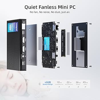 MeLE ファンレス ミニ PC Quieter 3Q 81E N5105 Amazon.co.jp: HiMeLE ファンレス ミニ PC Quieter3Q N5105 8GB