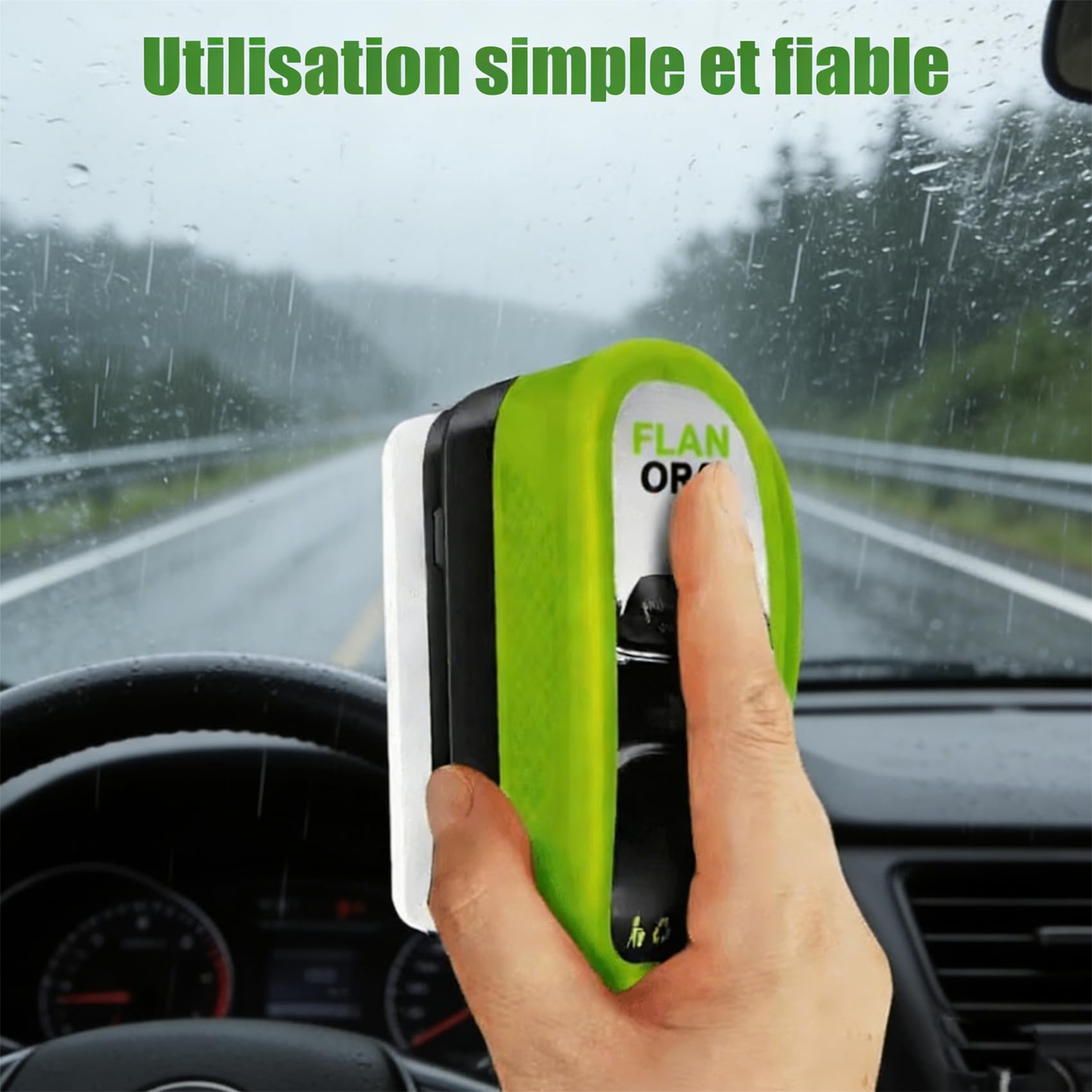 Pure Sight Nettoyant Pare Brise, Gl170 Pro Nettoyeur Vitre Voiture, Nettoyant Vitre Voiture, Longue DuréE, AméLiore La Clarté Et La Visibilité De (3 pièces)