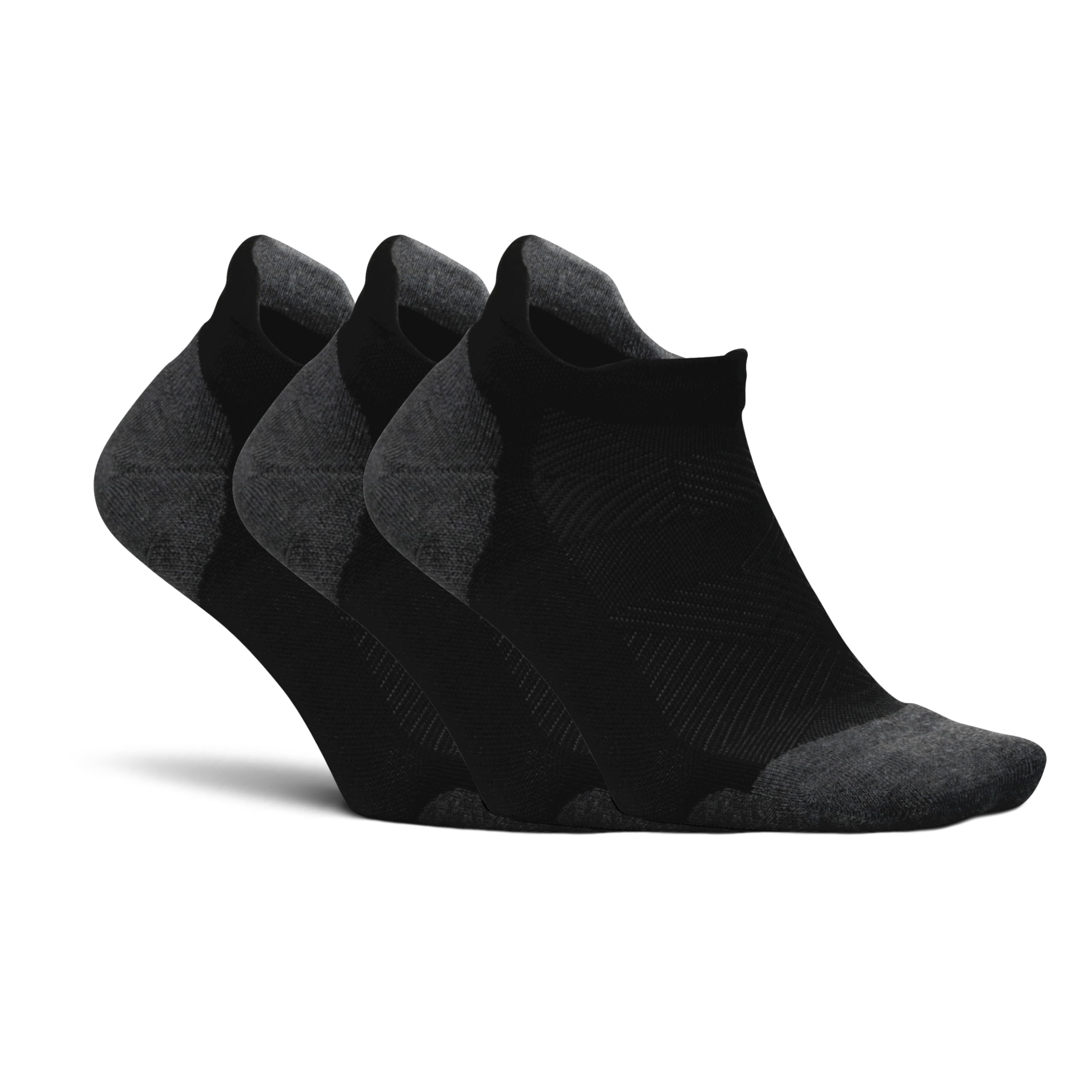 Feetures Elite Max Cushion No Show Tab - Running Socks for Men & Women - Athletic Compression Socks - Moisture Wicking