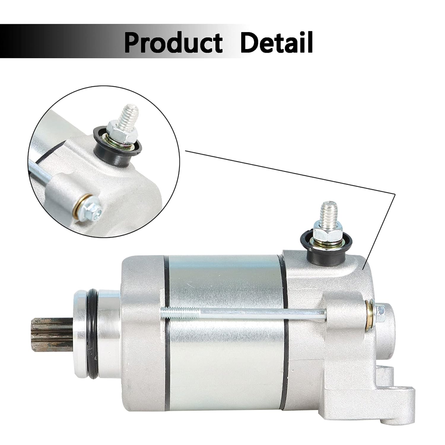 waltyotur Starter Motor Replacement for Honda CRF450X 2005-2018 31200-MEY-671