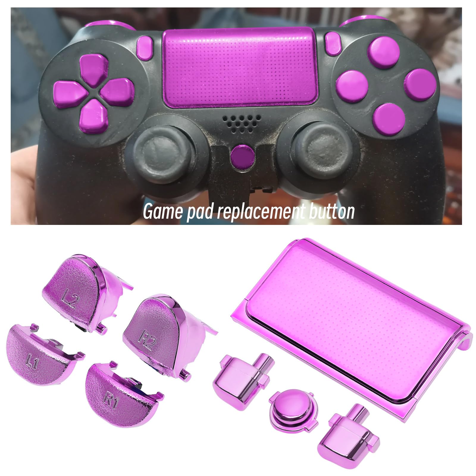 Kit Complet De Boutons Pour Manette PS4 - L2 R2 L1 R1 - Neuf - Pour Réparer Ta Manette