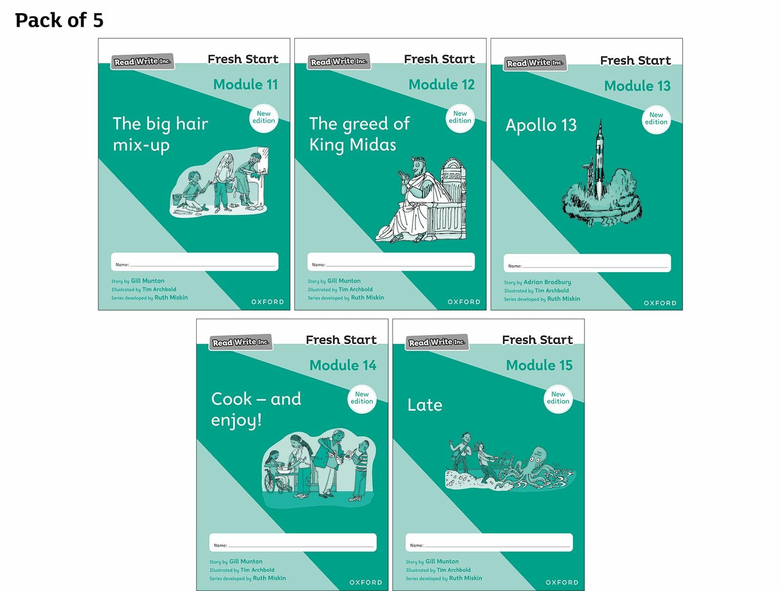 2024 Modules 11-15 - Pack of 5 (Read Write Inc. Fresh Start: 2024 Edition)