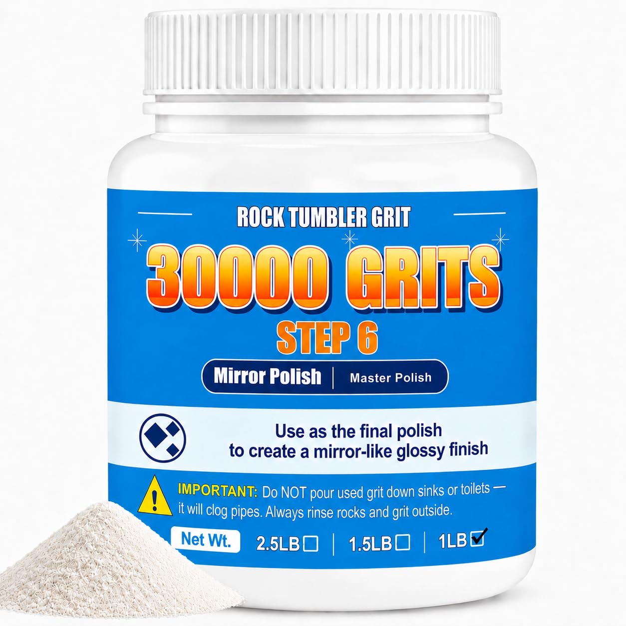 8000 Grit Rock Polish - Final Step 5 -8