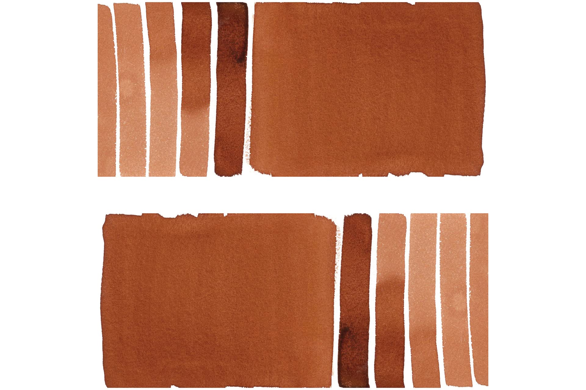 Daniel Smith : Watercolour Paint : Half Pan : Monte Amiata Natural Sienna : Series 1