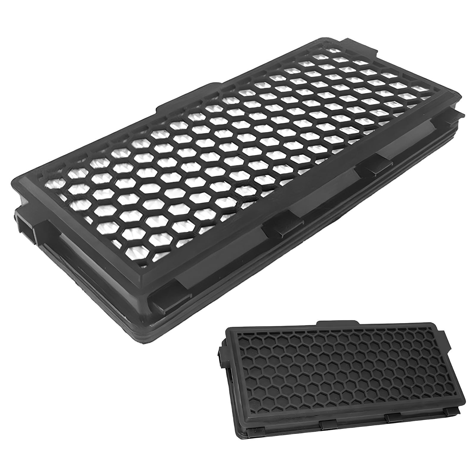 Replacement Filter for Miele Vacuum Cleaner Complete C1, C2 and Compact C2,C3, Active Charcoal Filtration for S8340 and S4-S8 Series Vacuum Cleaner