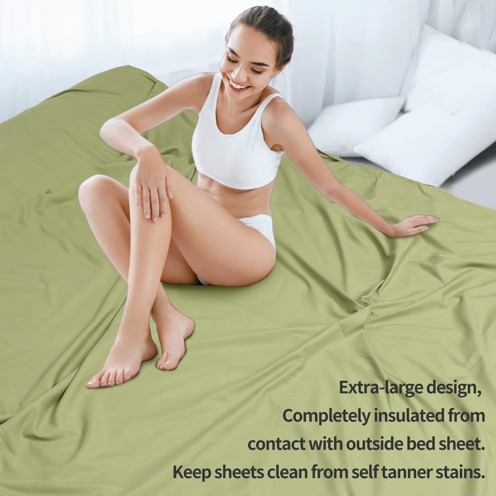 JAICOM Doublure de sac de couchage – Drap de voyage et sac de couchage pour adulte, drap de voyage léger pour camping, hôtel et auberge, extérieur