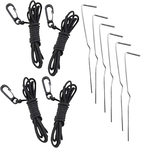 Miniatura 6 de Gemmy Pavo inflable de Acción de Gracias con bufanda a cuadros, 6 pies de alto, multicolor