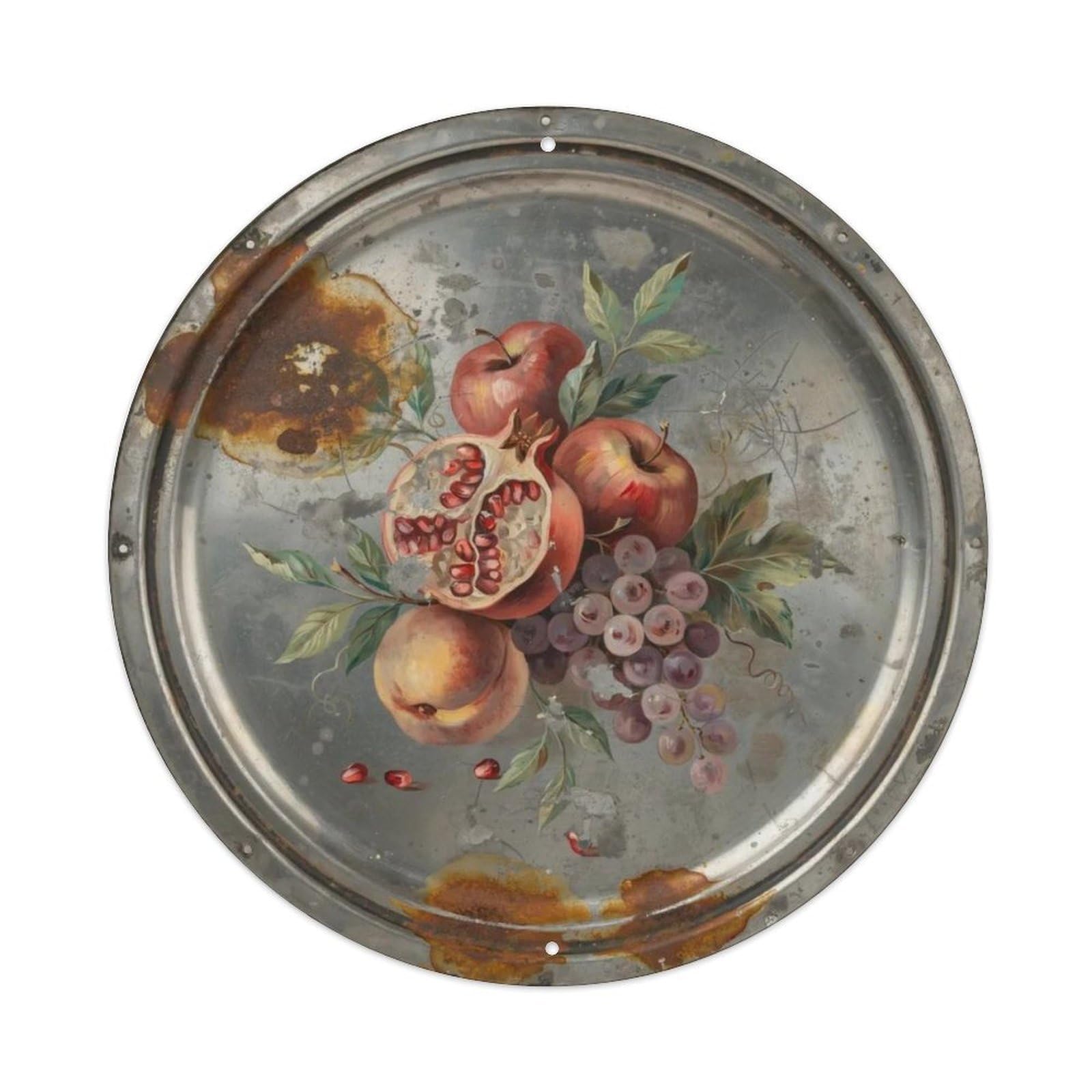 Kitchen-Fruit-Tin Metal Tin Sign Plaque