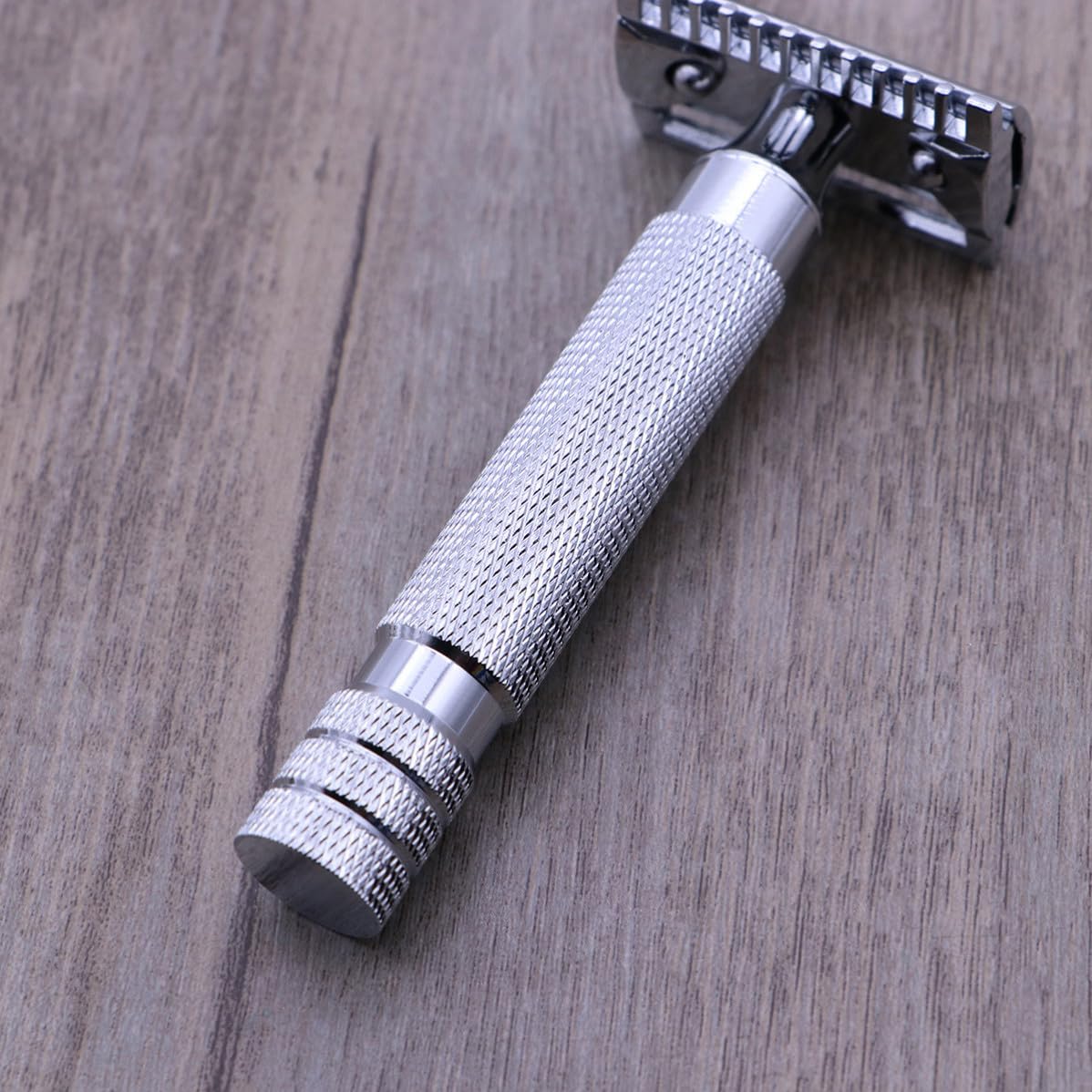 Stainless Steel Double Safety Razor for Men, Smooth Shave