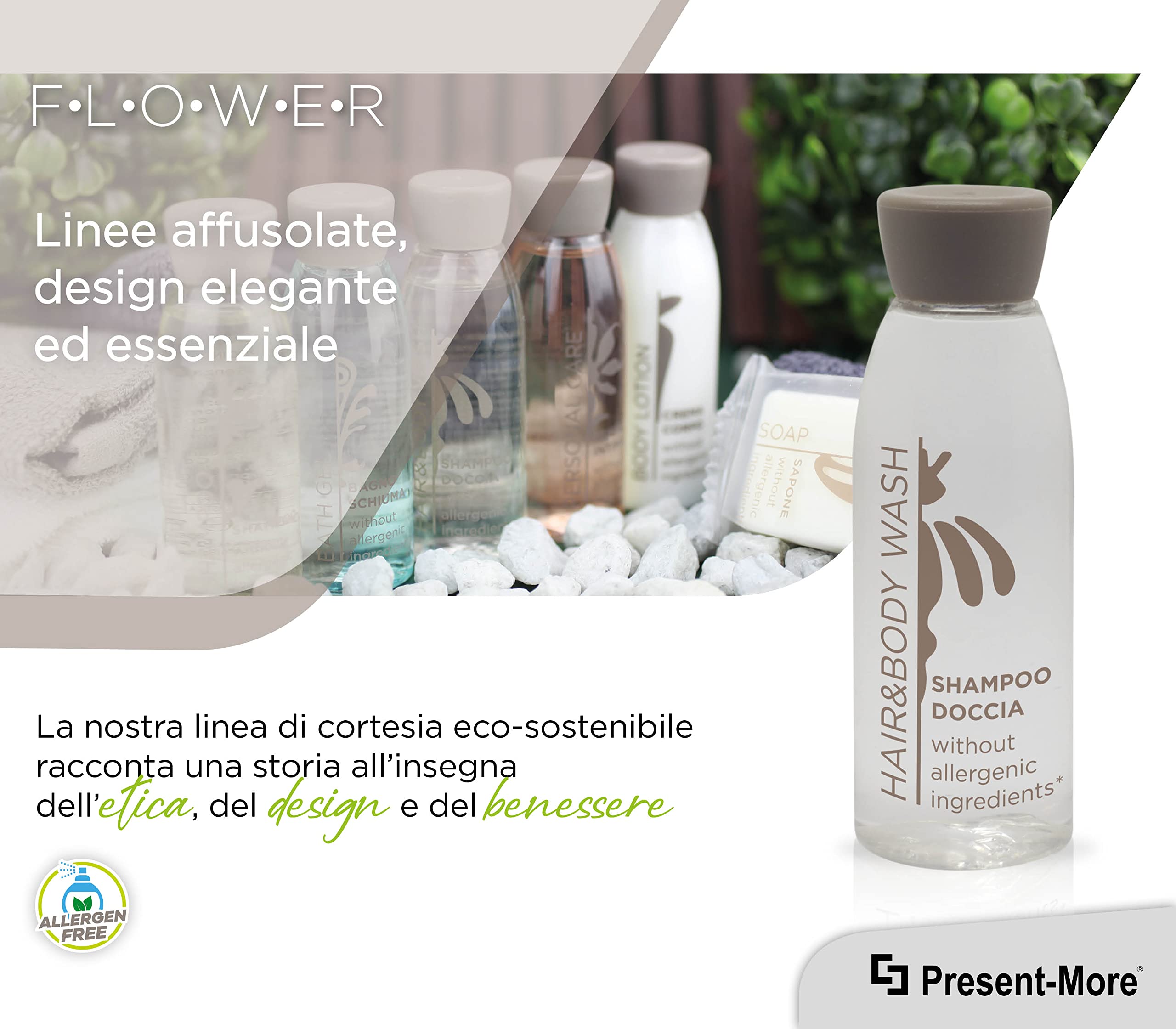 Bagnoschiuma Monodose Beauty Oil 30ml - Per Hotel E B&B | Fragranza Tahitian Senza Allergeni - Foto 6