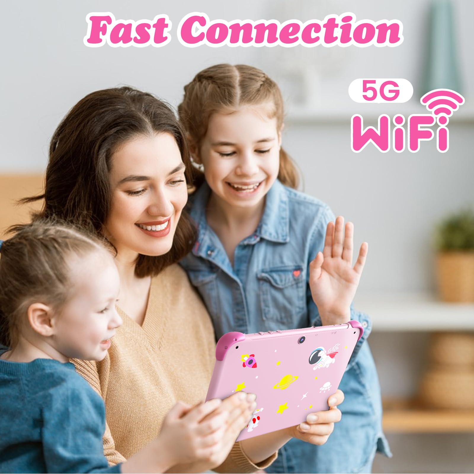 Gecheer Kids Tablet 10 Inch Android 32GB WiFi 6 Parental Control - Dettaglio