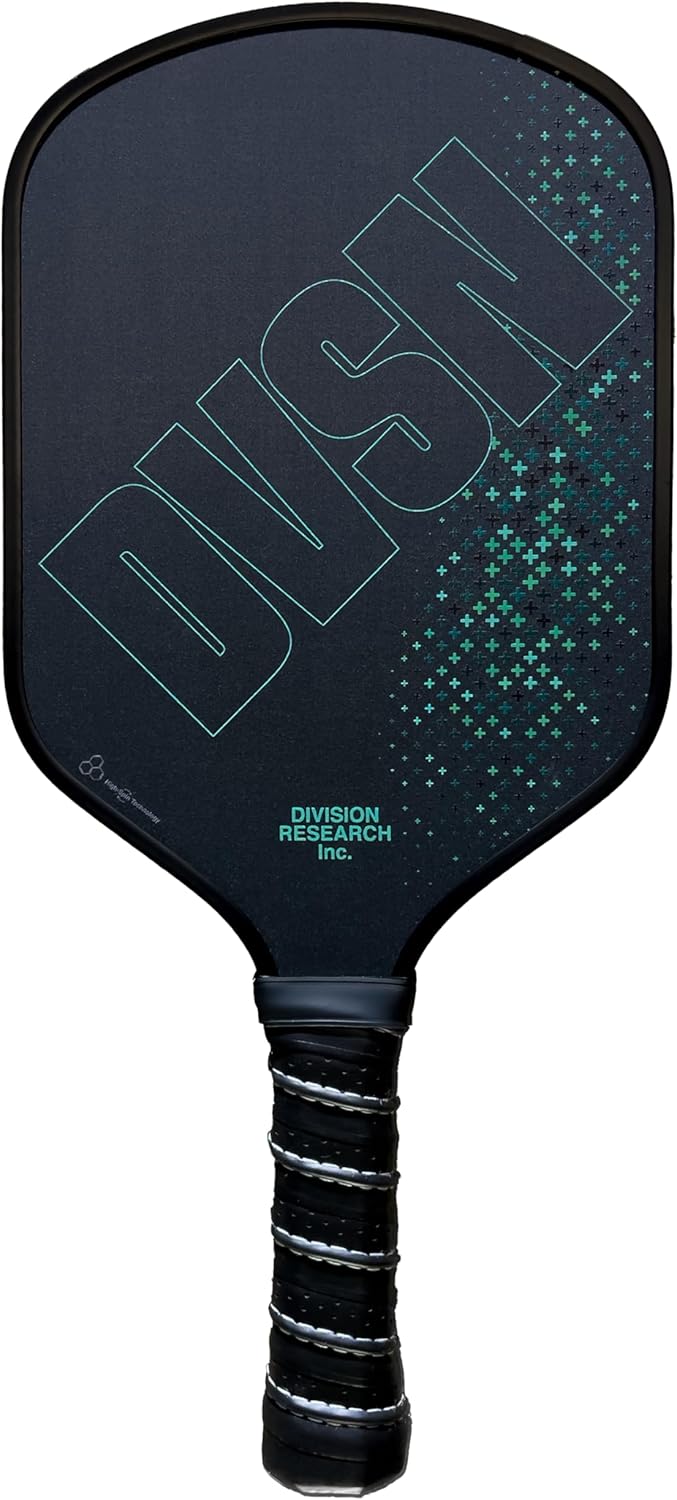 Pickleball Paddle 16 mm - T700 Raw Carbon Fiber Face with Polymer Core - USAPA Spec | High Spin Technology | Excellent Durability | High Precision and Power, Black