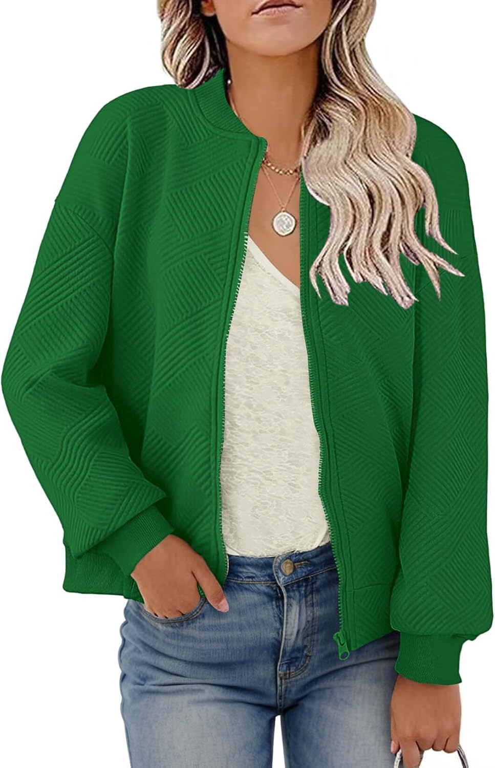 SAUKOLE Womens Full Zipper Sweatshirt Jackets 2024 Fashion Lightweight Casual Long Sleeve Shirt Jacket Coats SAUKOLE Womens Full Zipper Sweatshirt Jackets 2024 Fashion Lightweight Casual Long Sleeve Shirt Jacket Coats